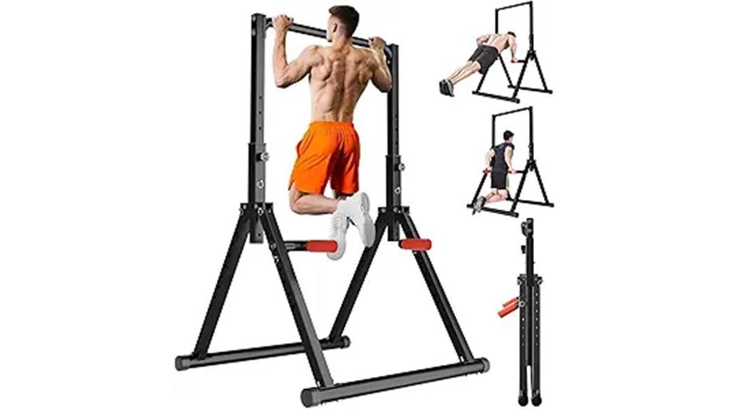 foldable adjustable gym station
