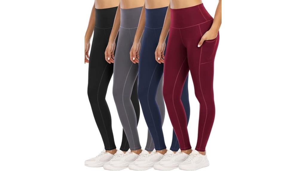 four pack yoga leggings