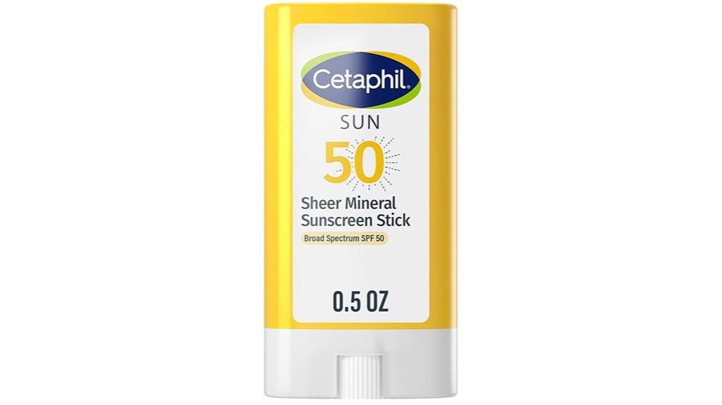 gentle mineral sunscreen stick
