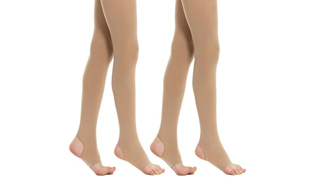 girls convertible ballet tights