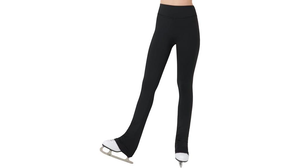 girls high waisted skating leggings