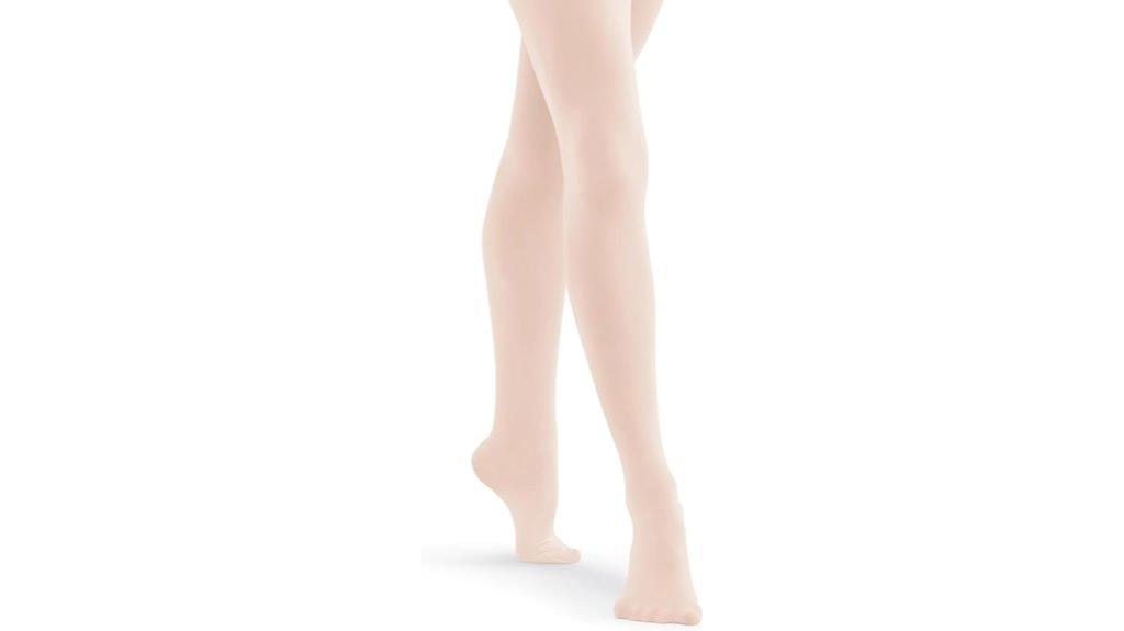 girls self knit waistband tights
