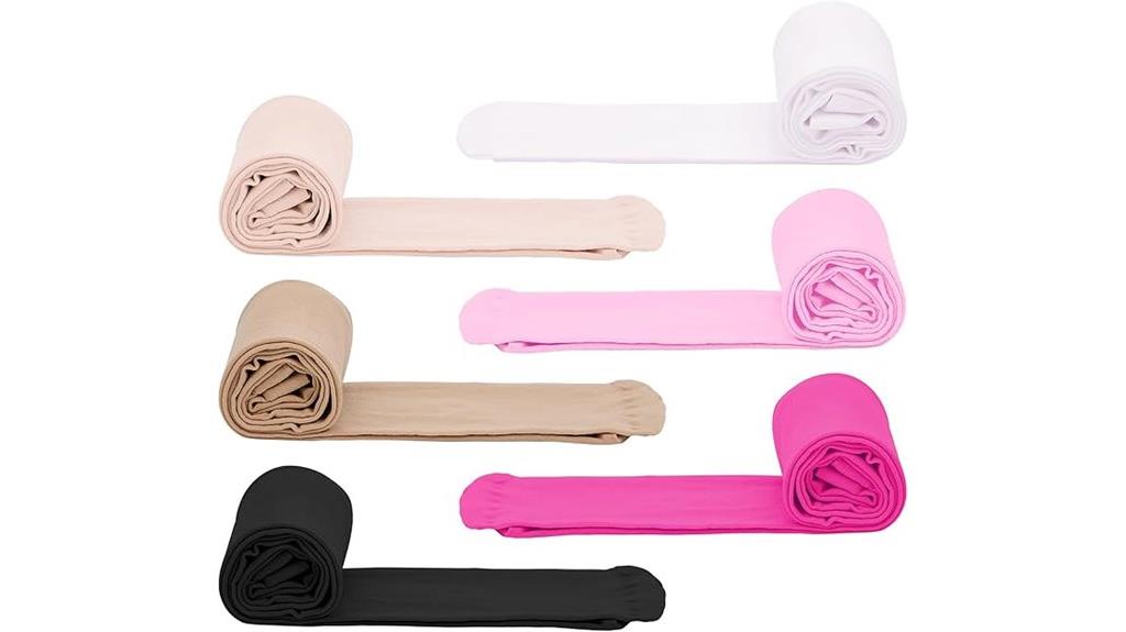 girls velvet tights pack