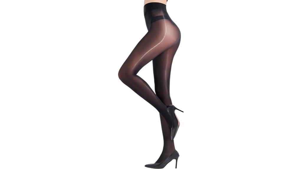 glossy women s hosiery