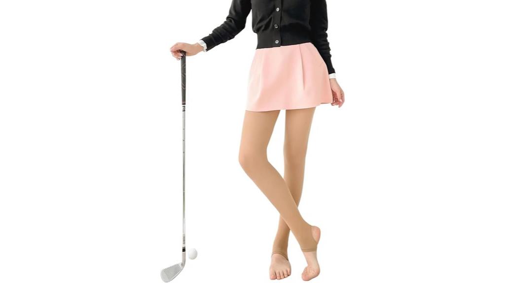 golf pantyhose with uv protection