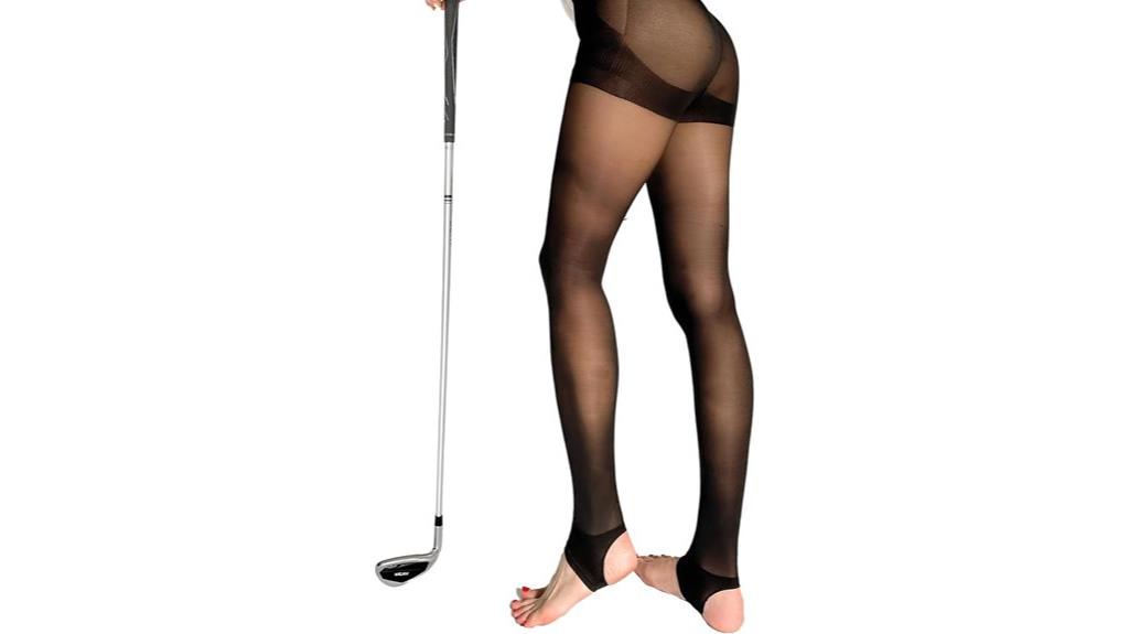 golf stocking stirrup tights