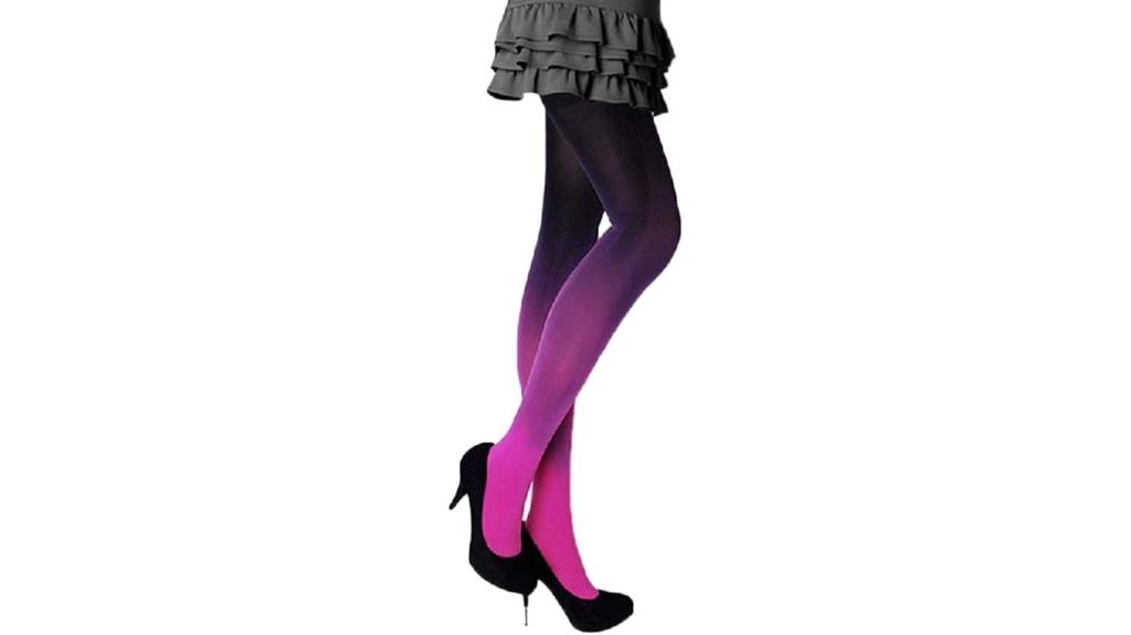 gradient color ombre leggings