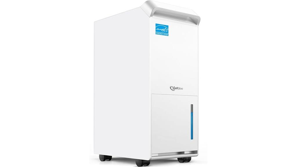 high capacity energy efficient dehumidifier