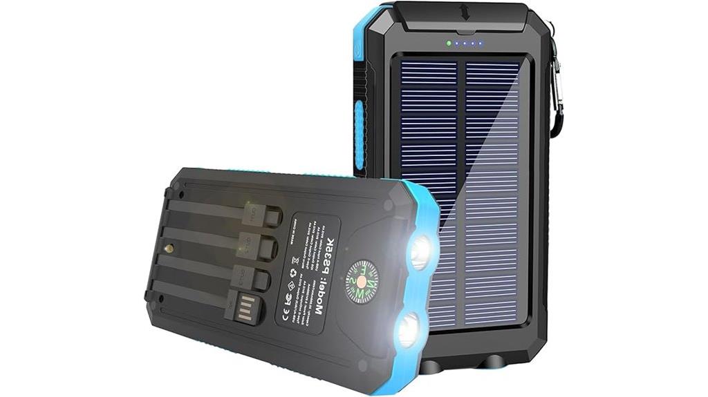 high capacity solar charger