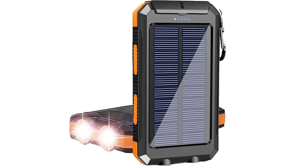 high capacity solar charger