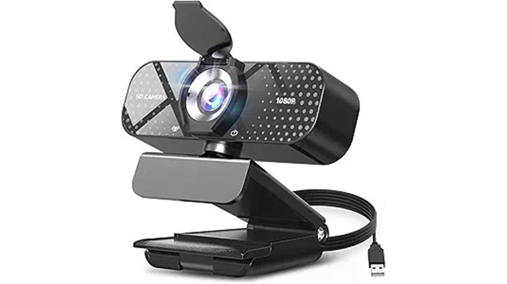 high definition webcam with cover