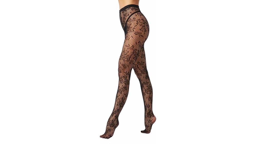 high waist fishnet stockings