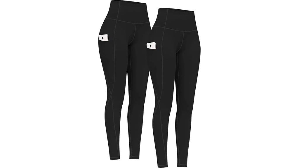 high waist pockets yoga