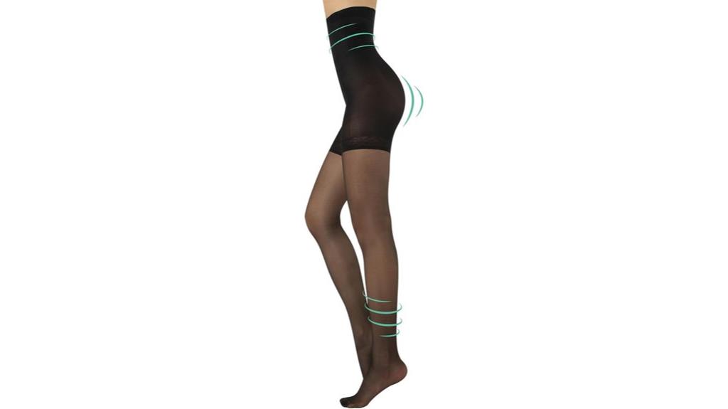 high waist shaping tights