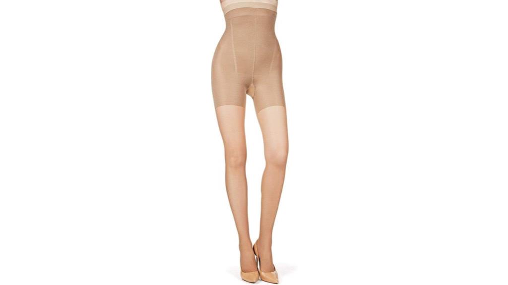 high waist sheer tights
