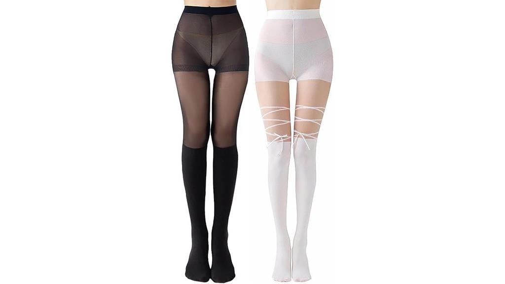 high waist stocking suspender