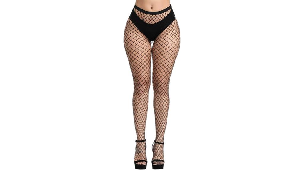 high waisted fishnet tights