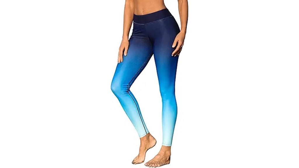 high waisted swim leggings