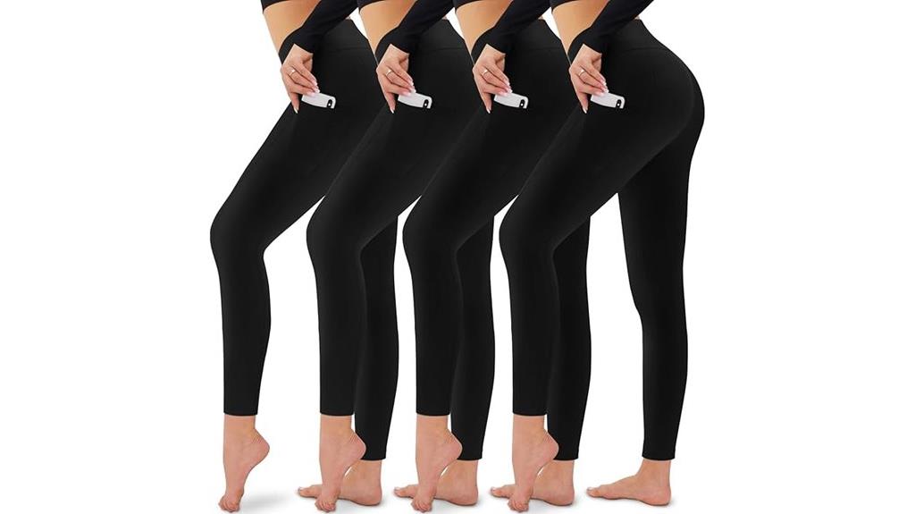 high waisted tummy control leggings