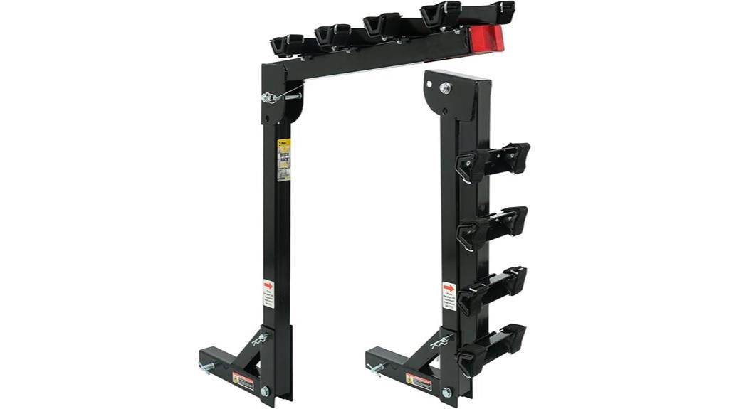 hitch mount 4 bike rack