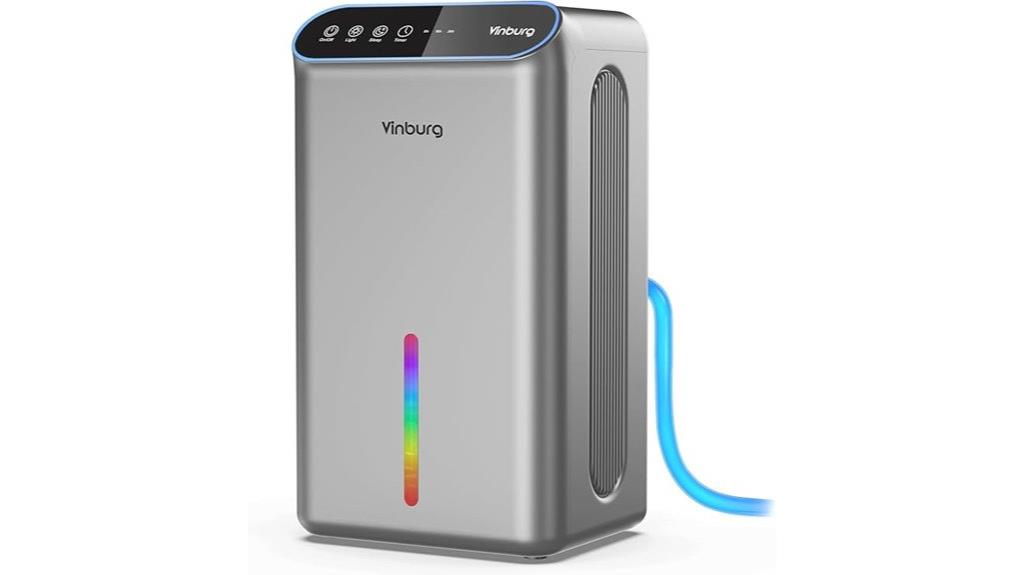 home dehumidifier with large tank