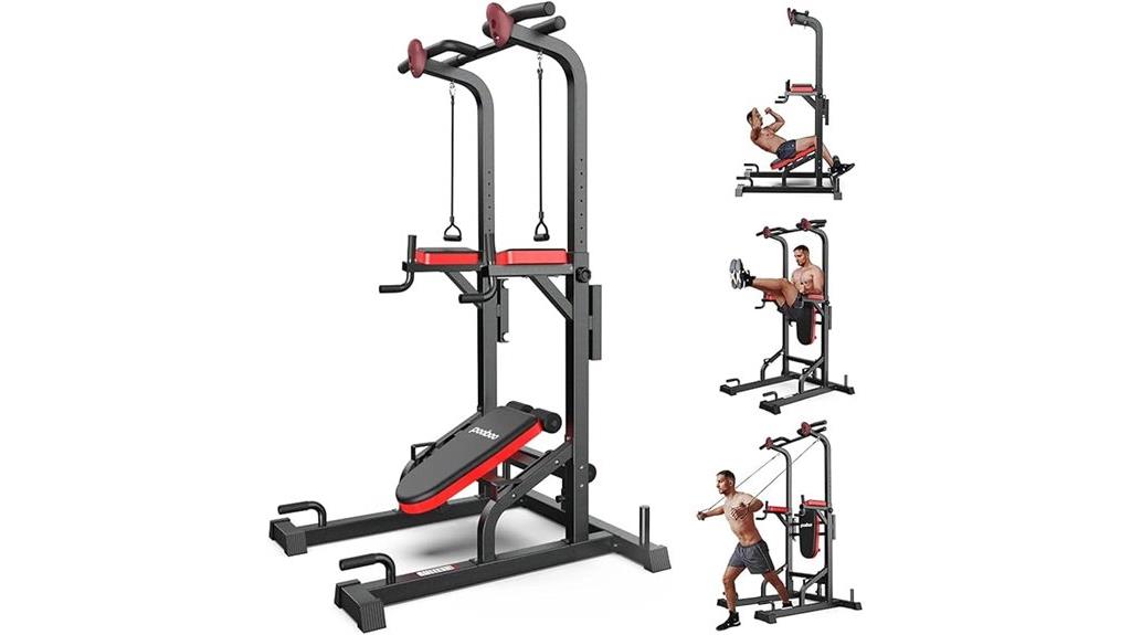 home gym power tower