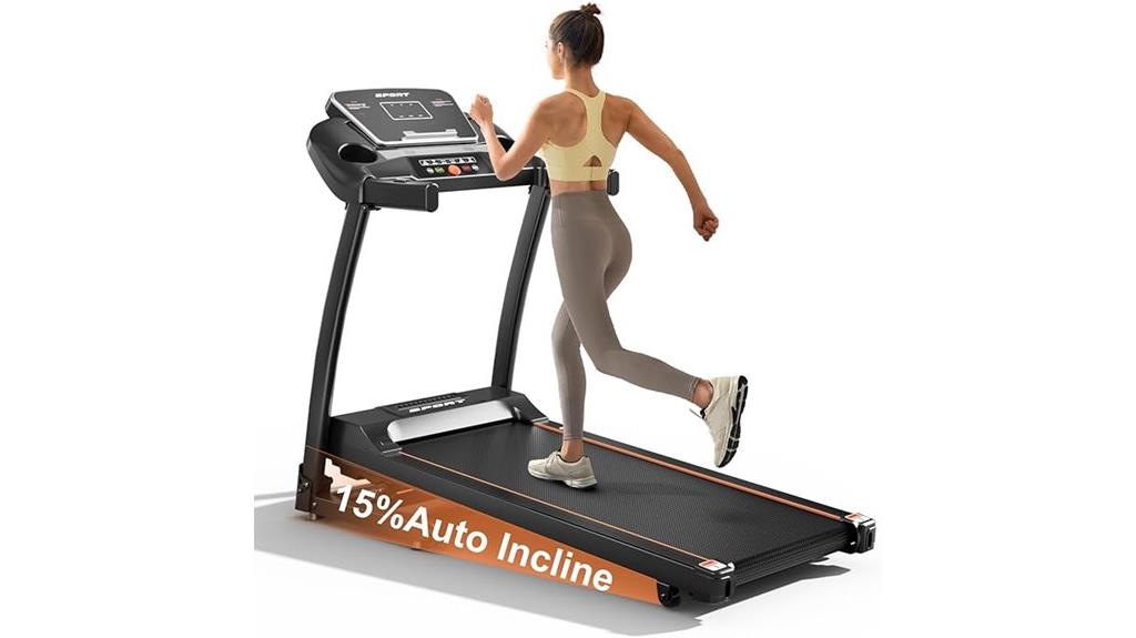 home treadmill with incline