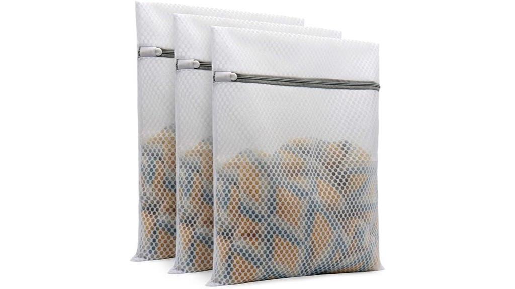 honeycomb mesh laundry bags