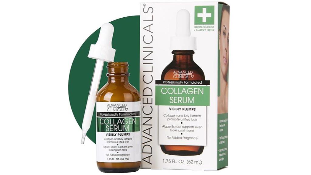 hydrating collagen face serum