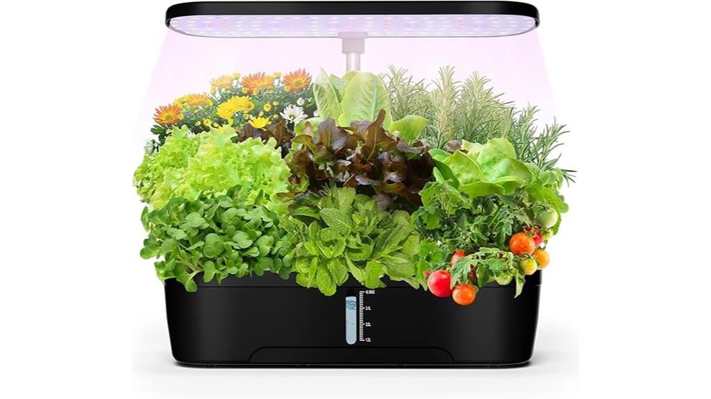 indoor hydroponic garden