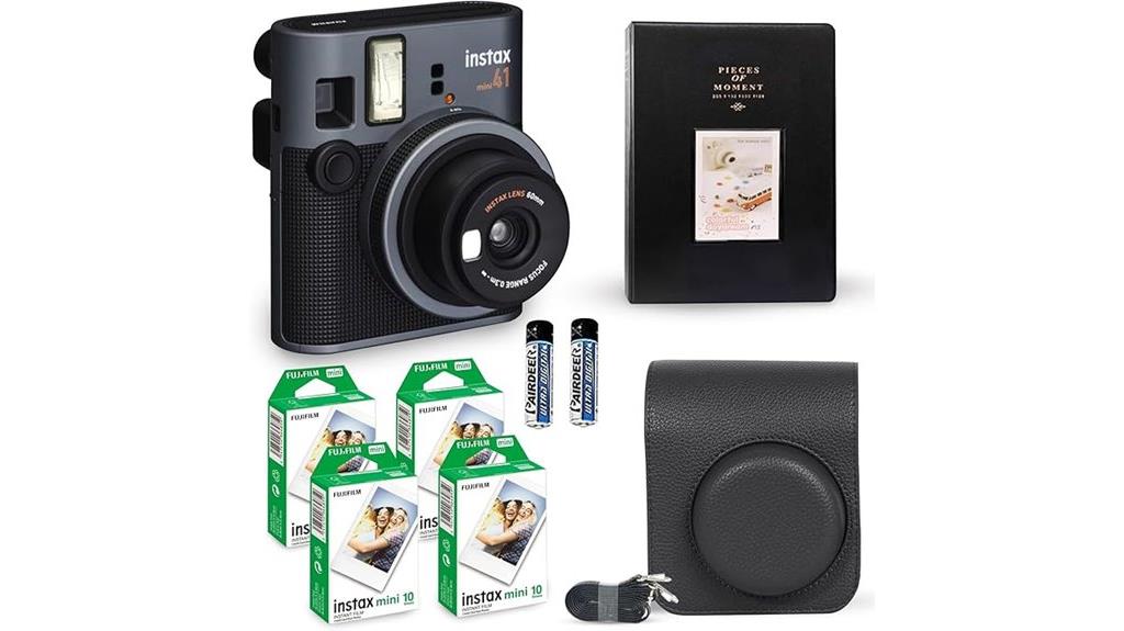instant camera bundle includes