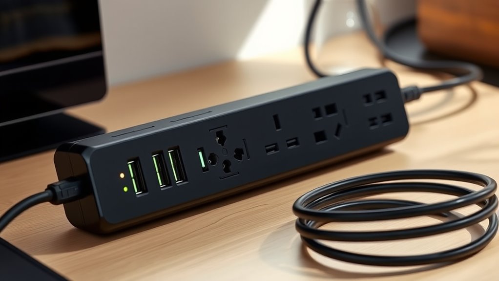 key surge protector features