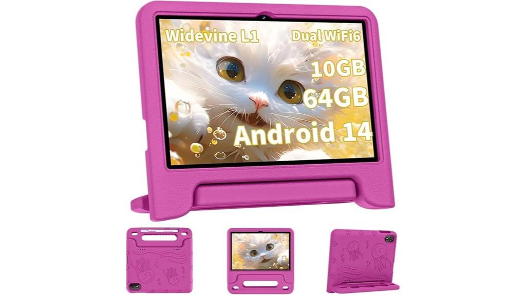 kids android 14 tablet