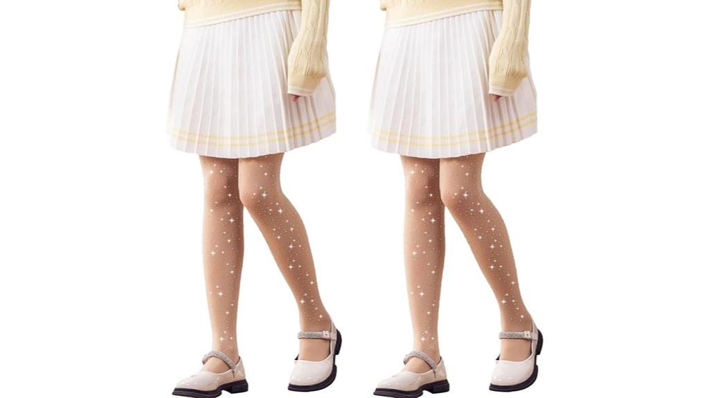 kids sparkling stockings