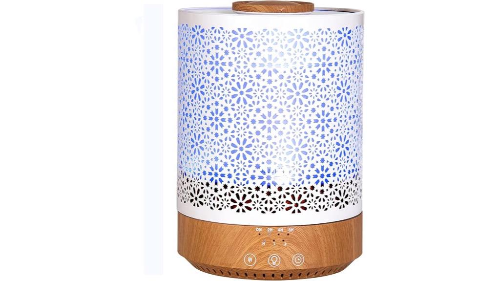 large blue humidifier diffuser