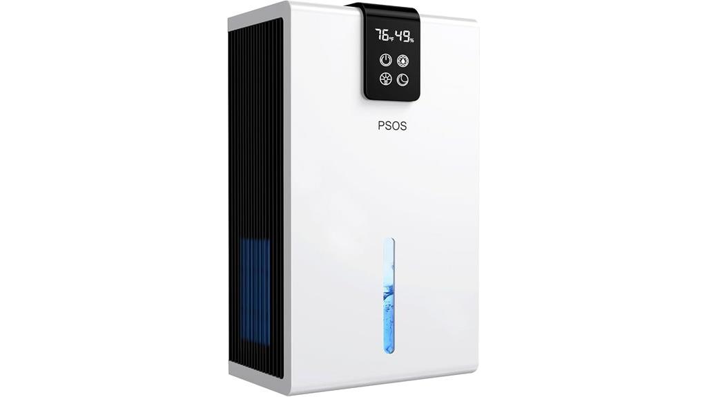 large capacity humidifier with light