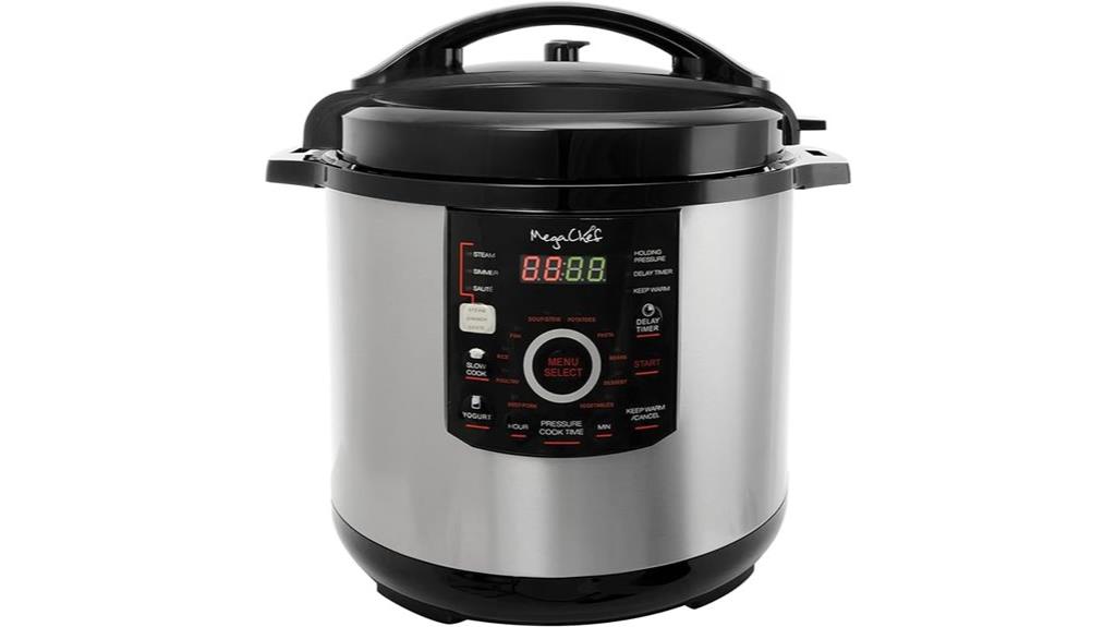 large digital pressure cooker