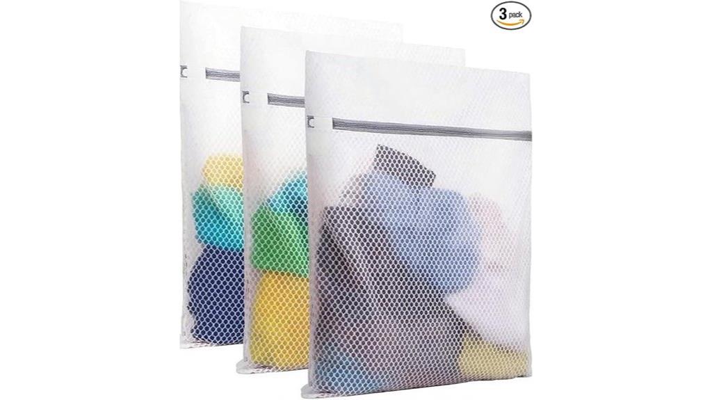 large mesh laundry bags