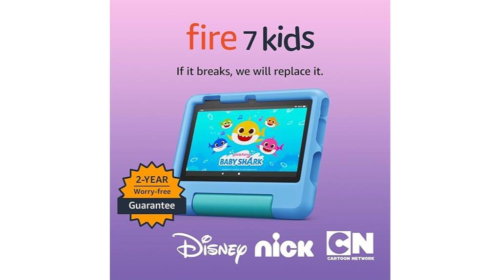 latest fire 7 kids tablet