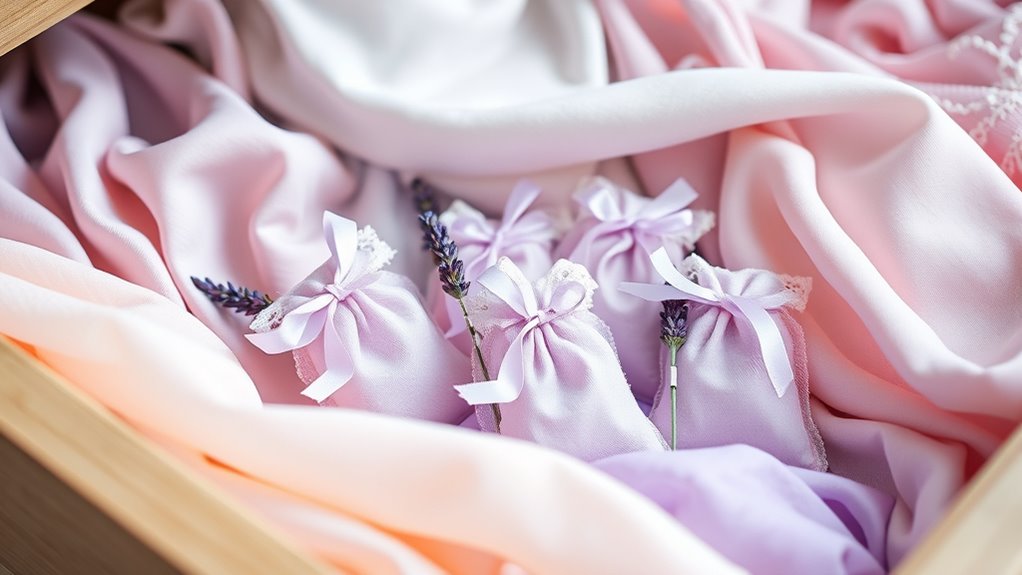 lavender sachets for lingerie