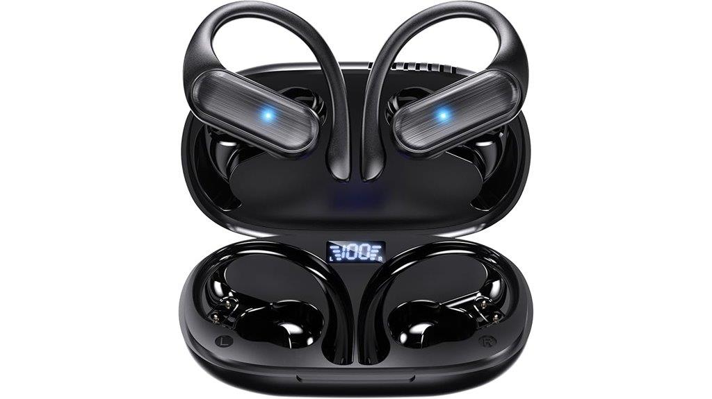 long lasting waterproof wireless earbuds