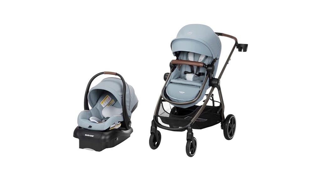 luxury grey travel system