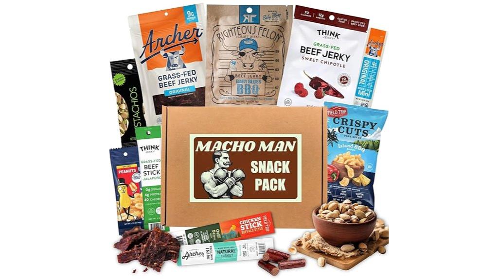 manly jerky gift set