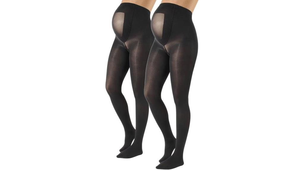 maternity tights 2 pack