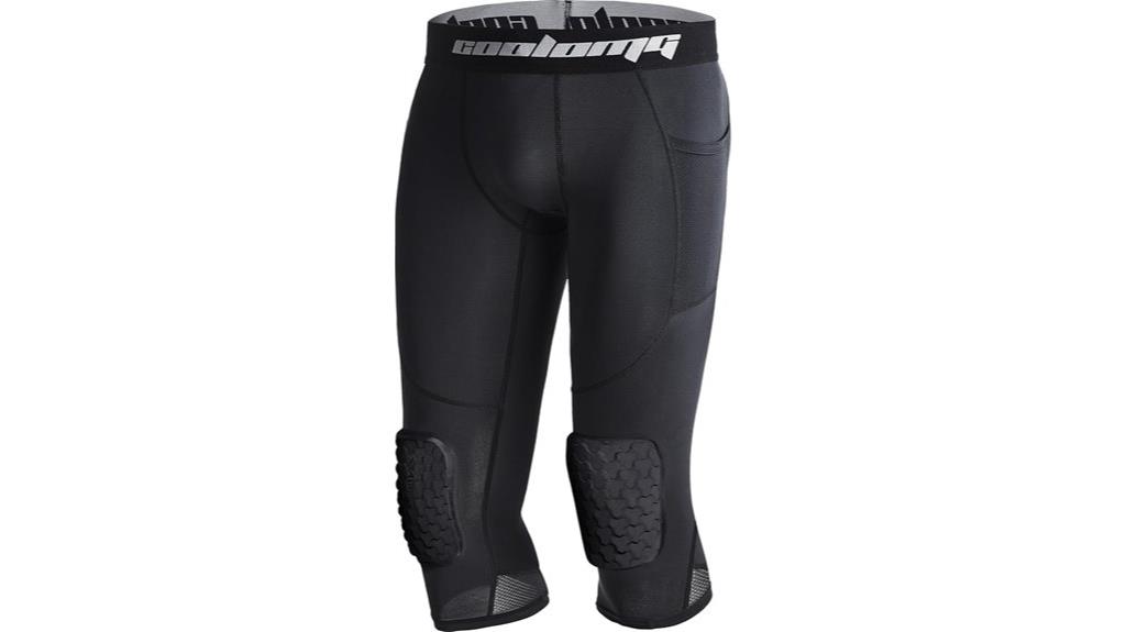 men s basketball knee leggings