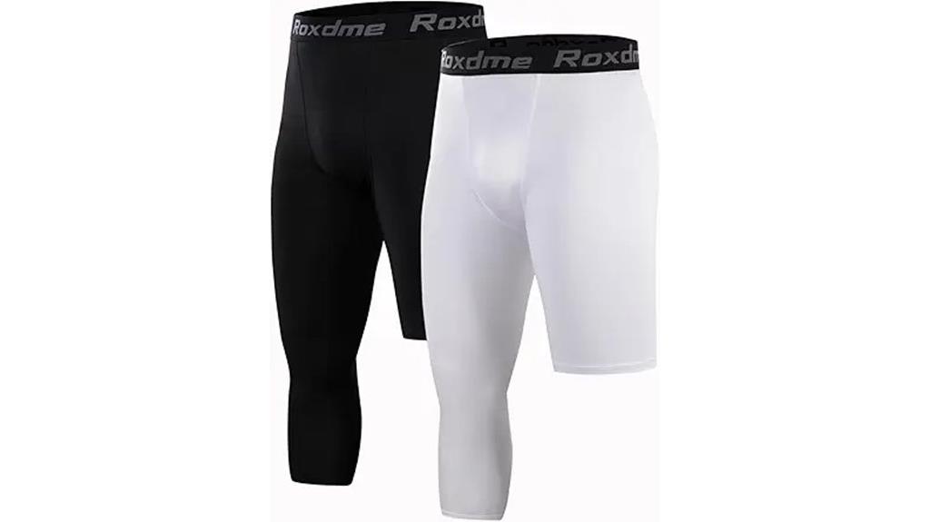 men s compression capri tights