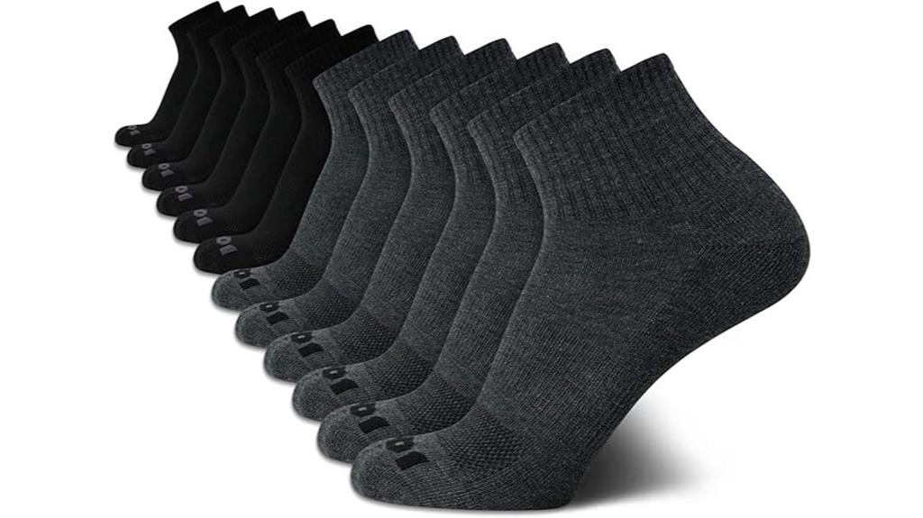 men s moisture wicking athletic socks