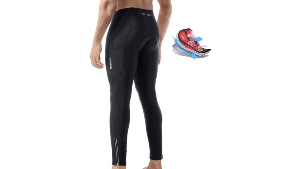 men s padded cycling tights