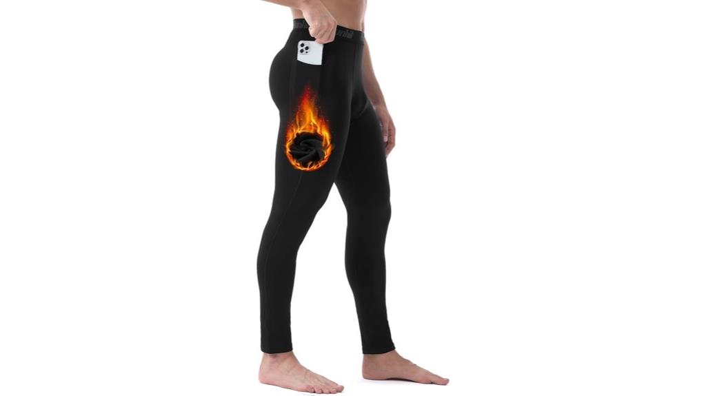 men s thermal compression pants