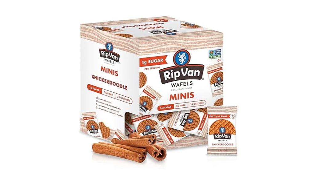 mini snickerdoodle stroopwafels pack
